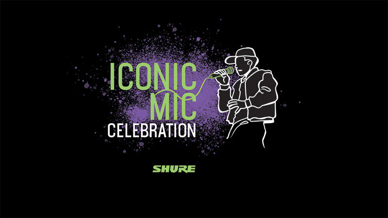 Iconic Mic Celebration 2023 - Custom Shure SM58 Mic Giveaway