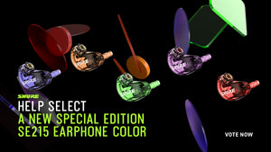 A Special Edition SE215 Earphone Color Announcement