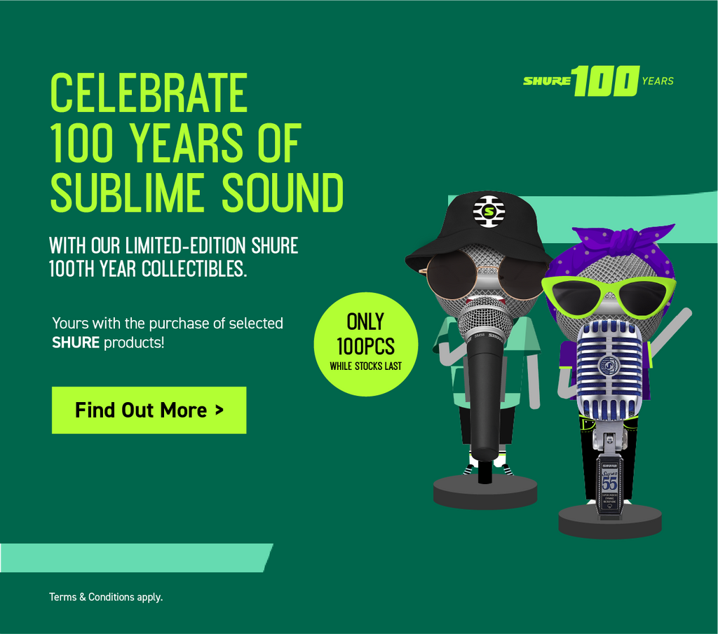Shure 100th Limited Edition Collectibles