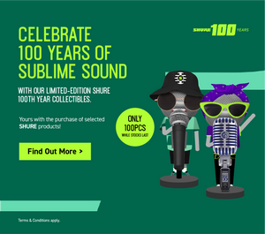 Shure 100th Limited Edition Collectibles