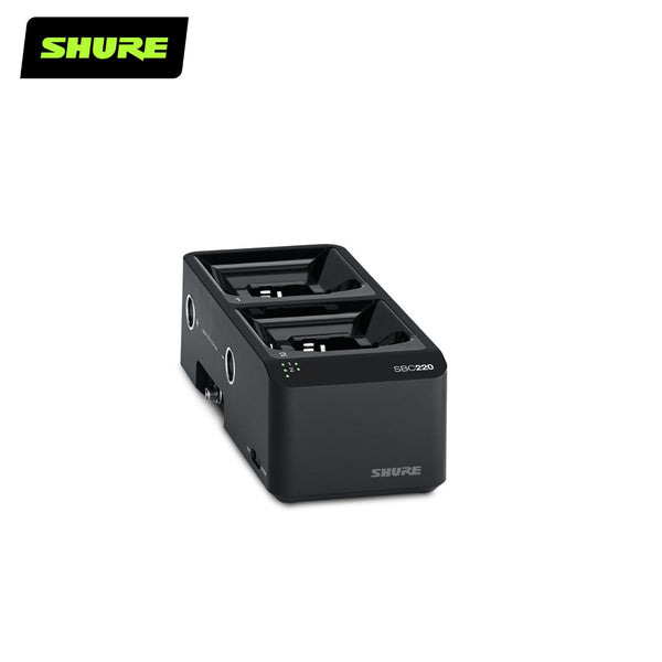 SBC220 2-Bay Networked Docking Charger – Shure Singapore