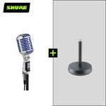 SUPER 55 Deluxe Vocal Microphone with König & Meyer Table Microphone Stand Bundle