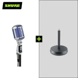 SUPER 55 Deluxe Vocal Microphone with König & Meyer Table Microphone Stand Bundle