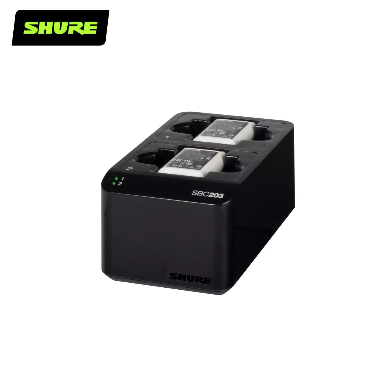 SBC203 Dual Docking Recharging Station – Shure Singapore