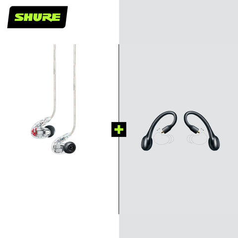 SE846 Sound-Isolating Gen 2 Earphones with FREE True Wireless Secure Fit Adapter Gen 2