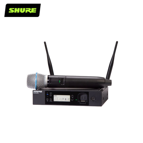 GLXD24R+/B87A-Z4 Digital Wireless Rack System with BETA®87A Vocal Microphone