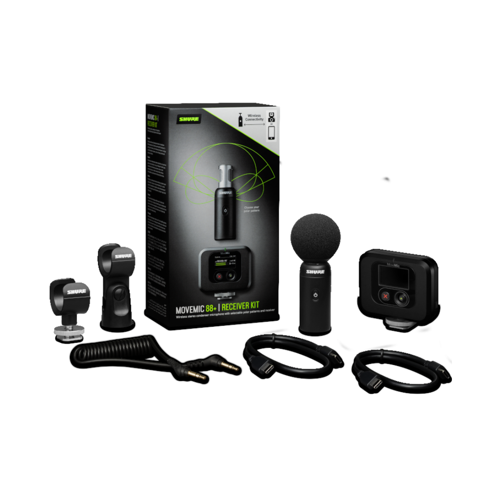 MoveMic 88+ Wireless Video Microphone – Shure Singapore MoveMic 88+ Wireless Video Microphone – Shure Singapore