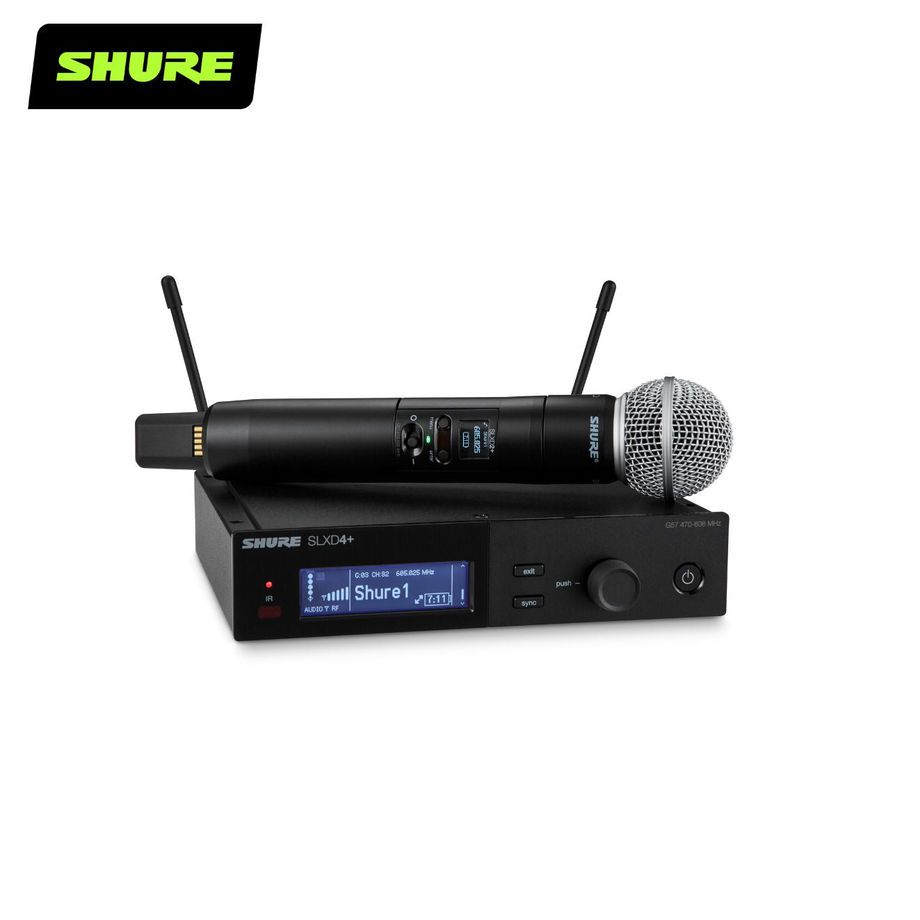 SLXD24+/58 Digital Wireless Handheld System with SM58® Cardioid