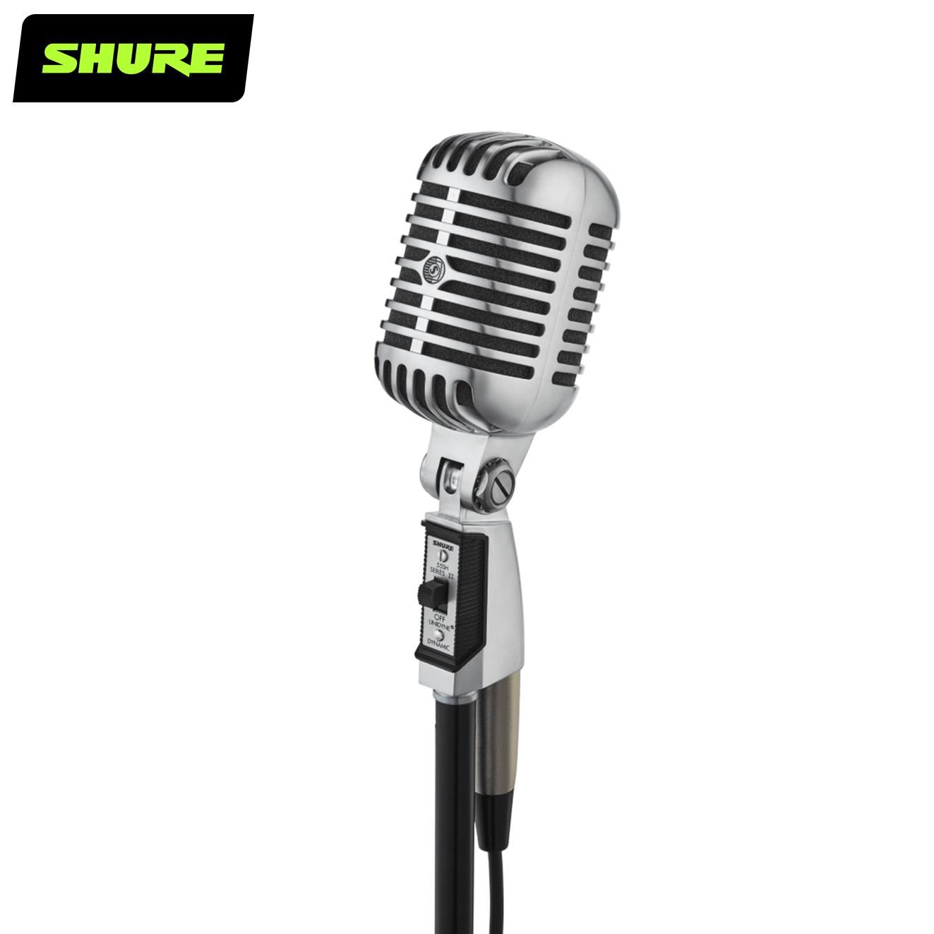 55SH Series II Iconic Unidyne Dynamic Vocal Microphone – Shure ...