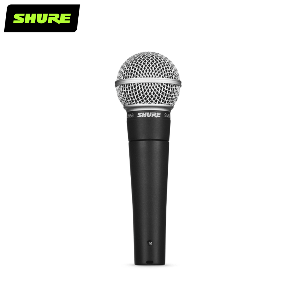 【SHURE】SM58 SM58 Cardioid Dynamic Vocal Microphone | Shure Iconic Mic – Shure