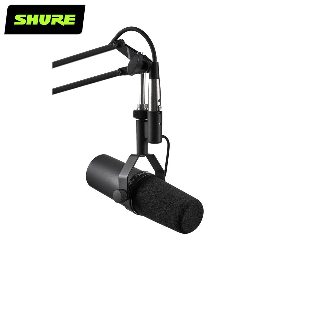 Shure SM7B Cardioid Dynamic Microphone with Stand Bundle